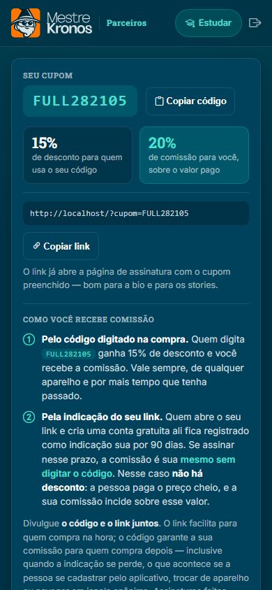 Painel do parceiro